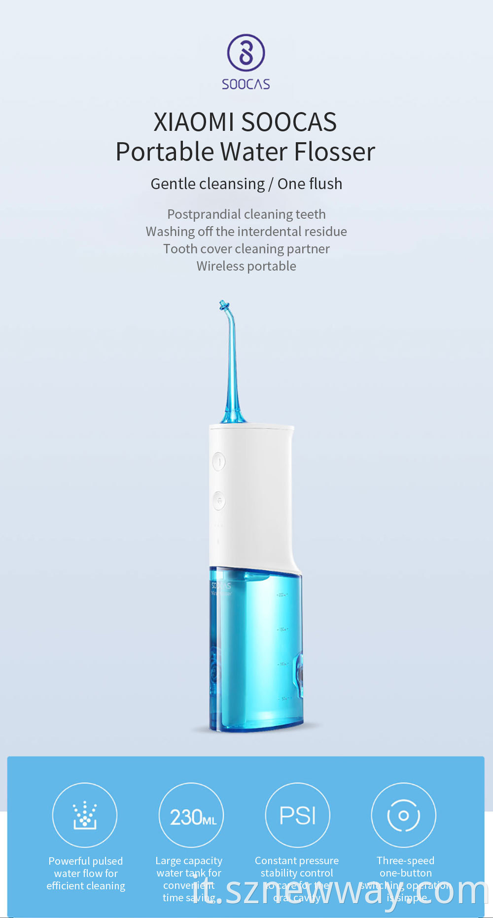 Soocas W3 Oral Irrigator